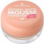 Essence NATURAL MATTE MOUSSE pěnový make-up 01 16 g – Sleviste.cz