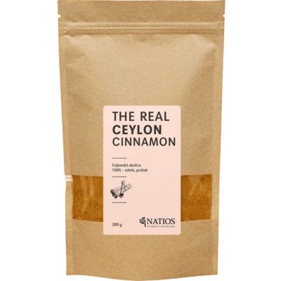 Natios Cejlonská skořice Mletý prášek 200 g – Zboží Dáma