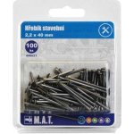 hřebík stavební 40x2,2mm (100ks)