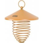 Zolux Krmítko venkovní Spiralo na lojové koule 11 cm kov oranžová – Zboží Dáma