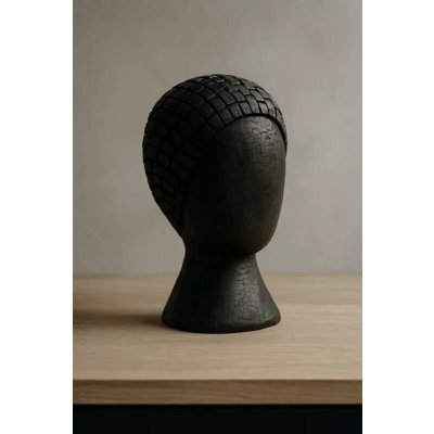 BePureHome – Dekorativní soška Selah, černá, mango dřevo, 27 cm – Hledejceny.cz