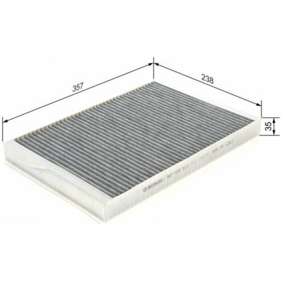BOSCH Filtr, vzduch v interiéru 1987432513 – Hledejceny.cz