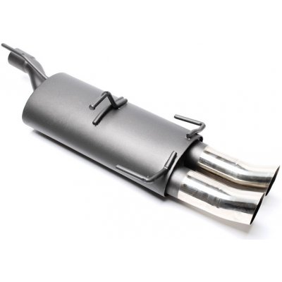 TA Technix sportovní výfuk Opel Kadett E hatchback 3/5dvéř. (84-95), 2x 76 mm DTM zahnutá nerezová koncovka bez pertlu – Hledejceny.cz
