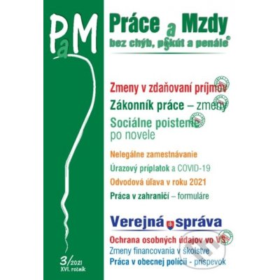 Práce a Mzdy č. 3/2021 - Zmeny v zdaňovaní príjmov zo závislej činnosti - Poradca s.r.o. – Zboží Mobilmania