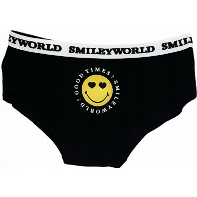 E plus M dívčí kalhotky Smiley černé – Sleviste.cz
