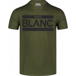 Nordblanc Blanc pánské bavlněné tričko khaki