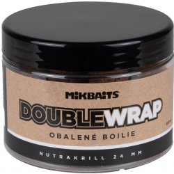 Mikbaits Double Wrap boilies Maniaq NutraKrill 500ml 24mm