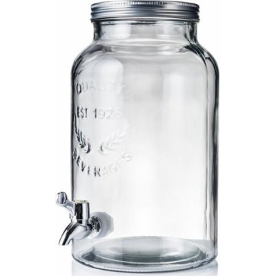 NENURODYTA_V Nádoba s kohoutkem, skleněná, 5,5 l – Zboží Dáma