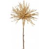 Květina Gasper Větvička bodláku zlatá 76 cm
