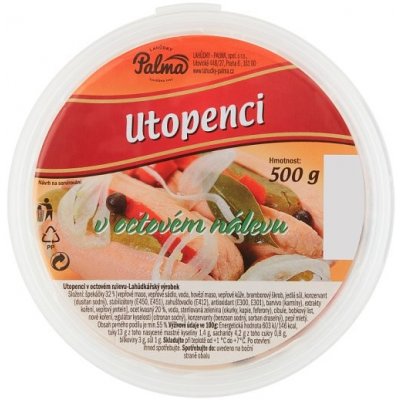 Palma Utopenci v pikantní omáčce 500g – Zbozi.Blesk.cz