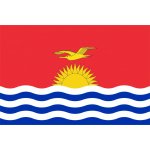 Kiribati vlajka - 150 x 225 cm - tunel, karabina – Hledejceny.cz