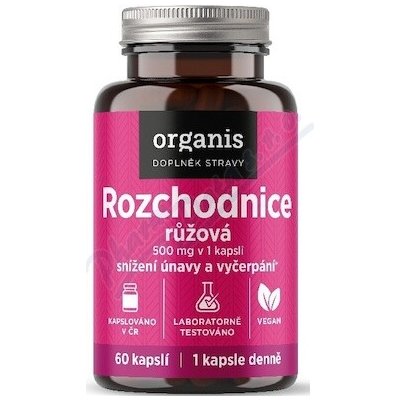 Organis Rozchodnice růžová 60 kapslí – Hledejceny.cz
