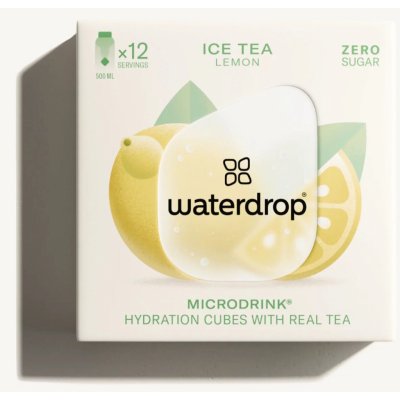 Waterdrop Ice Tea Lemon zelený čaj citron microdrink 12 kapslí – Zboží Mobilmania
