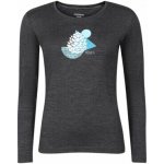 HELA "CONE" dámské merino triko s dlouhým rukávem šedý melír – Zbozi.Blesk.cz