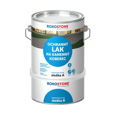 Rokospol Ochranný lak pro kamenný koberec 2K PUR set 3 kg – Sleviste.cz