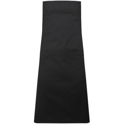 Premier Workwear Gastro zástěra tělo PR190 Black Pantone Black C 70x86cm – Hledejceny.cz