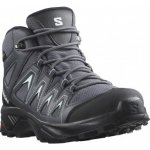 Salomon X Braze Mid GTX W 471811 dámské vyšší nepromokavé ebony/India ink – Zboží Dáma