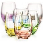 Crystalex Barevné skleničky Club RAINBOW 6 ks 60 ml – Zboží Mobilmania