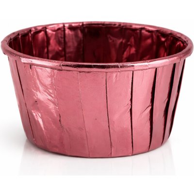 Cake Star Alobalové pevné košíčky na muffiny růžové (50 ks) – Sleviste.cz