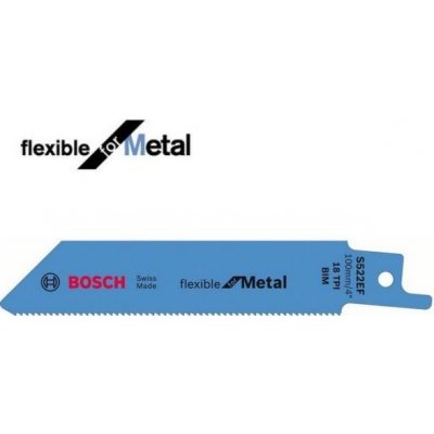 Bosch 2608656012 Pilový plátek do pily ocasky S 522 EF Flexible for Metal – Hledejceny.cz