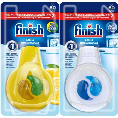 Finish osvěžovač do myčky závěsný Lemon sada 2 x 60 mytí – Sleviste.cz