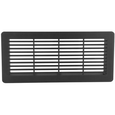 Ventishop DPMb 220x90 plastová větrací mřížka pro ploché potrubí, černá – Hledejceny.cz
