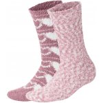 Esmara dámské hebké ponožky 2 páry růžová/bílá – Zboží Dáma