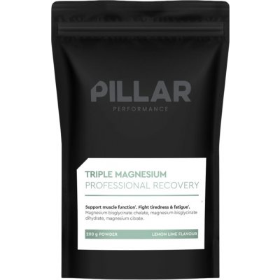 Pillar Triple Magnesium Powder Lemon Lime sáček 200 g – Hledejceny.cz