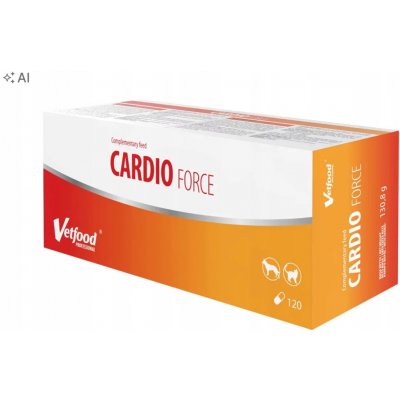 Vetfood Cardioforce 120kaps. – Hledejceny.cz