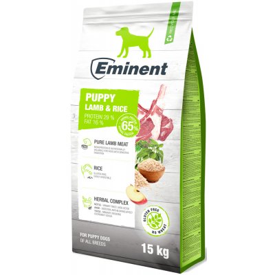 Eminent Puppy Lamb & Rice 29/16 15 kg – Zbozi.Blesk.cz