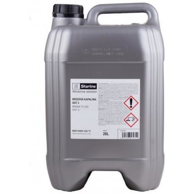 Starline Brzdová kapalina DOT 3 20 l | Zboží Auto