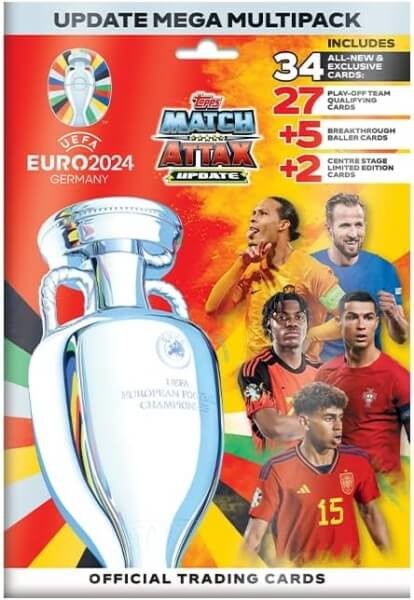 Topps EURO 2024 Match Attax Update MegaMultipack