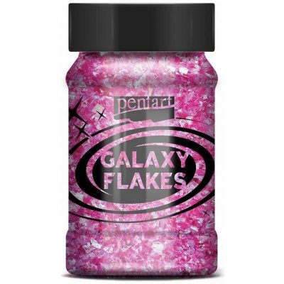 Třpytivé vesmírné vločky Venus Magenta – Zboží Dáma