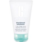 Clinique Blackhead Solutions 3 in 1 Pleťový peeling proti černým tečkám Deep Pore Cleanser & Scrub 125 ml – Zbozi.Blesk.cz