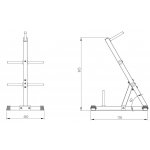 TRINFIT Plate Rack L Stojan na kotouče – Zbozi.Blesk.cz