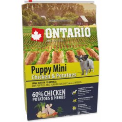 Ontario Puppy Mini Chicken & Potatoes & Herbs 2,25 kg