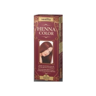Venita Henna Color barvící balzám na vlasy 11 Burgundy 75 ml