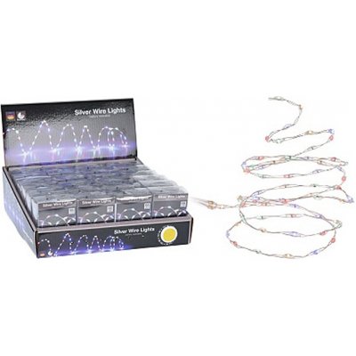 Euro Habitat LED světelný řetěz 66 LED Multicolor na baterie – Hledejceny.cz