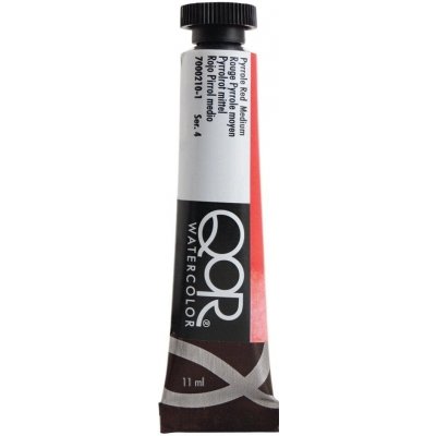 QoR Akvarelová barva 11ml 210 Pyrrole Red Medium – Hledejceny.cz