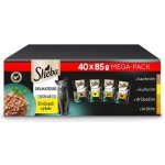 Sheba Select Slices in jelly kuře krůta kachna drůbeží 40 x 85 g – Sleviste.cz