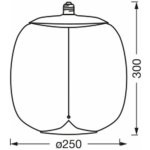 Osram LED Žárovka VINTAGE FILAMENT E27/4W/230V 2700K kouřová – Sleviste.cz