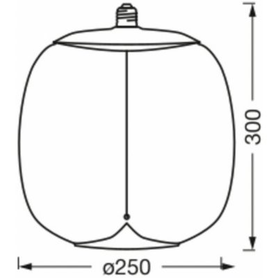 Osram LED Žárovka VINTAGE FILAMENT E27/4W/230V 2700K kouřová – Sleviste.cz