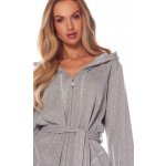 župan dámský krátký se zipem Zappa šedý – Zboží Dáma