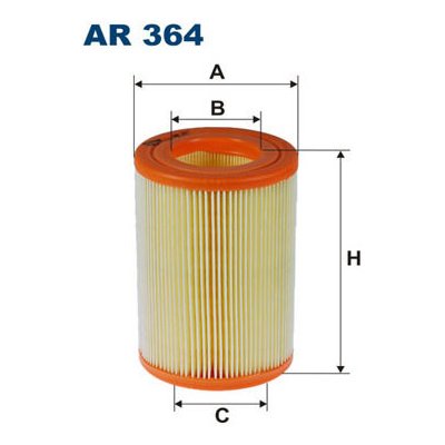 Vzduchový filtr FILTRON AR 364 – Hledejceny.cz