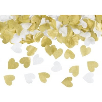 PartyDeco Konfety vystřelovací se srdíčky mix 35 cm – Sleviste.cz