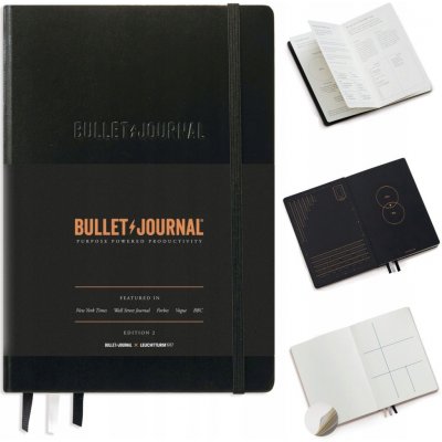Leuchtturm1917 Bullet Journal A5 Zápisník Black – Sleviste.cz