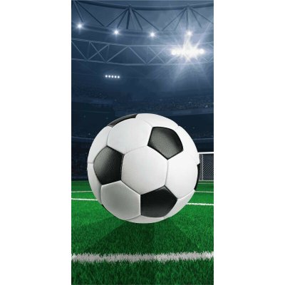 Jerry Fabrics osuška Fotbalový stadion 70 x 140 cm – Zboží Dáma