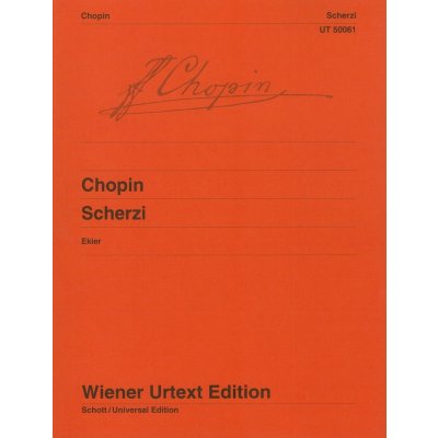 Chopin: Scherzi urtext/ klavír – Zboží Mobilmania