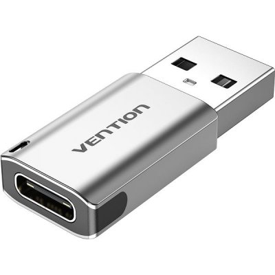 Vention USB 3.0 (M) to USB-C (F) OTG Adapter Gray Aluminum Alloy Type CDPH0 – Zbozi.Blesk.cz