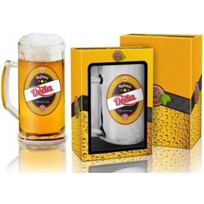Darkoviny Půllitr na pivo Nejlepší děda Prodloužená možnost vrácení zboží do 30 dní 500 ml